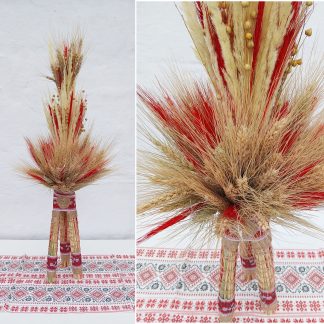 Дідух №1 потрійний із пшениці та льону