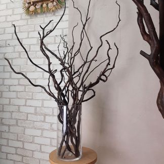 Гілки природні кручені для декору 1 метр